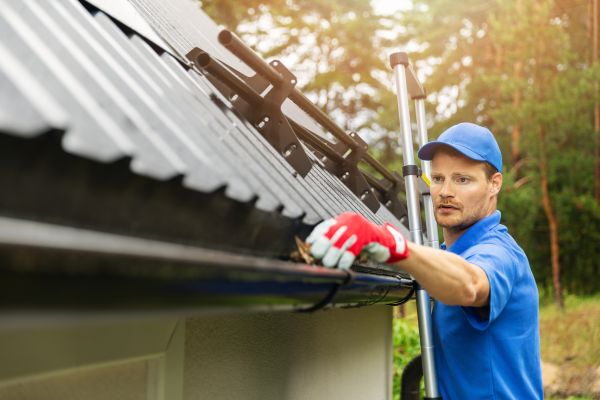Business Gutter Cleaning in Lakeville